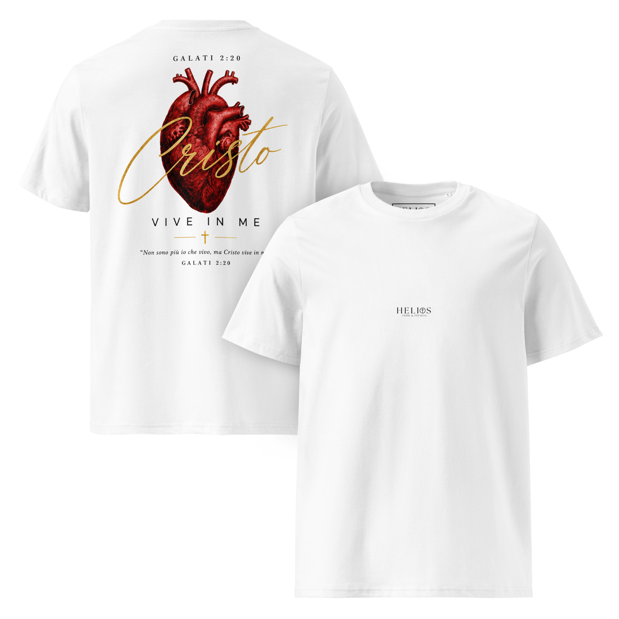 T-shirt "Cristo vive in me "